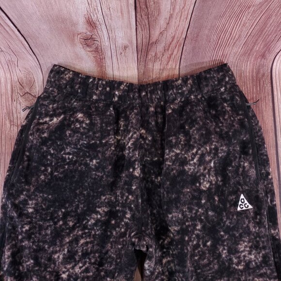 Nike ACG Therma-FIT Wolf Tree Allover Joggers Pants Mens Medium Polartec Fleece - Picture 2 of 16